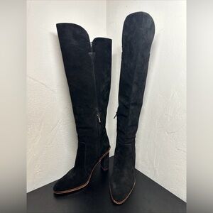 Vince Camuto Palley Over Knee Suede Boots